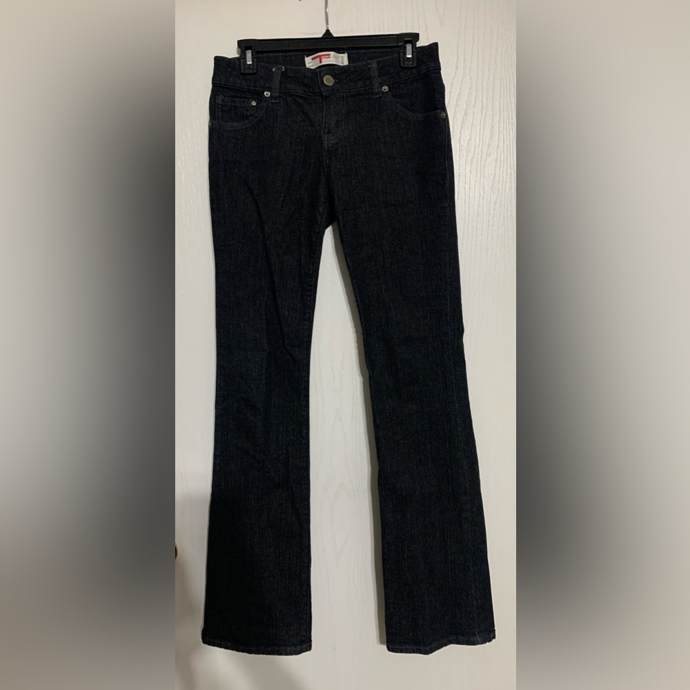 T Five Denim Black Boot Cut Jeans